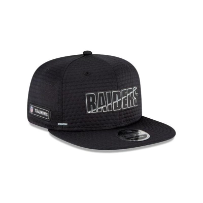 Las Vegas Raiders Gorra | New Era NFL Official Summer Sideline 9fifty Snapback Cap Mexico - Negros